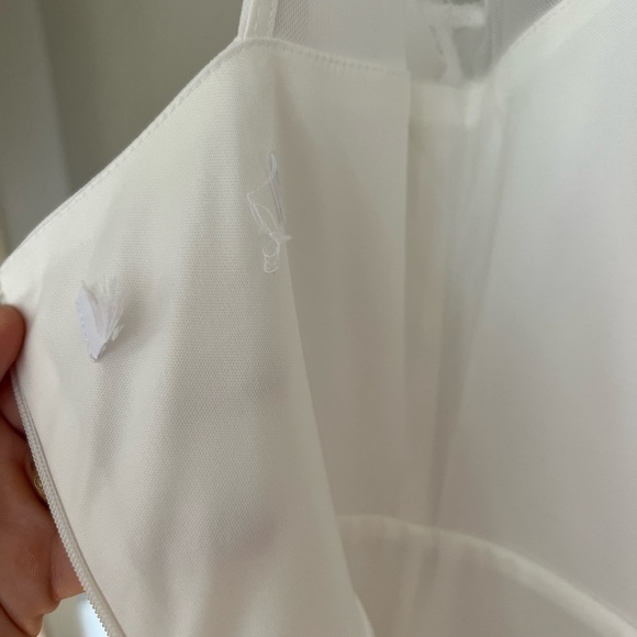 Lovingly Yours White Mesh Long Sleeve Maxi Dress - Picture 9 of 9